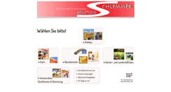 Desktop Screenshot of baustoffe-schlemmer.de